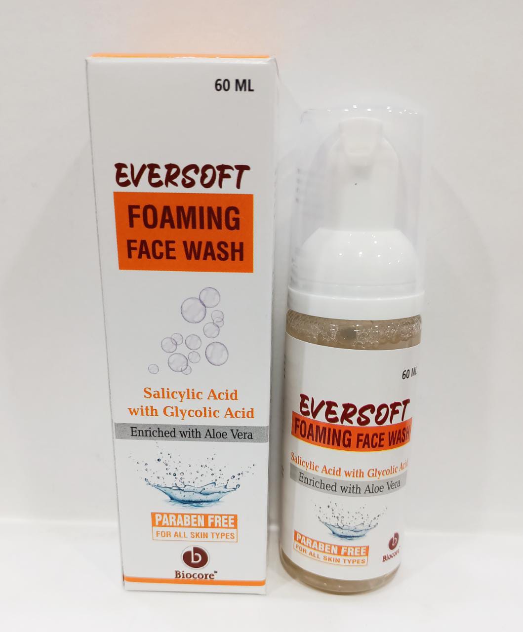 EVERSOFT FACE WASH